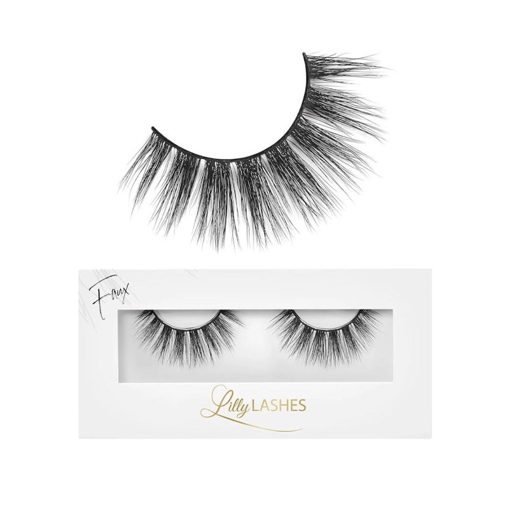 Lilly Lashes Lite Faux Mink False Eyelashes in Black NIB